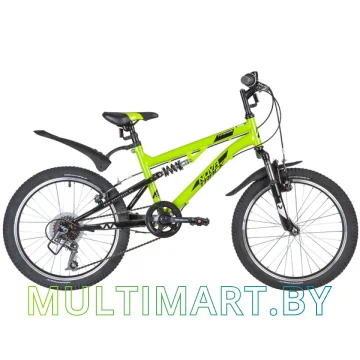 Детский велосипед Novatrack Titanium New 20SS6V.TITANIUM.GN20 (зеленый, 2020)